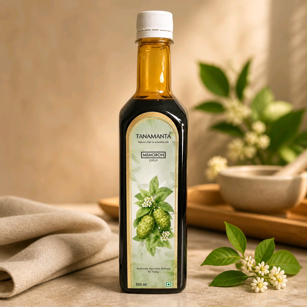 MEMORON HERBAL SYRUP Ayurvedic Support for Concentration, Cognitive Wellness & Nervous System Health, For Children & Adults, AYUSH Certified