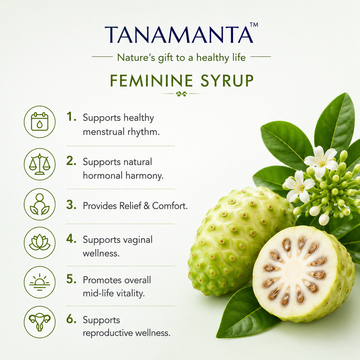 FEMININE HERBAL SYRUP for Women, Ayurvedic Support for Menstrual Wellness, Hormonal Health & Immunity, Ashoka & Traditional Herbs,  AYUSH Certified