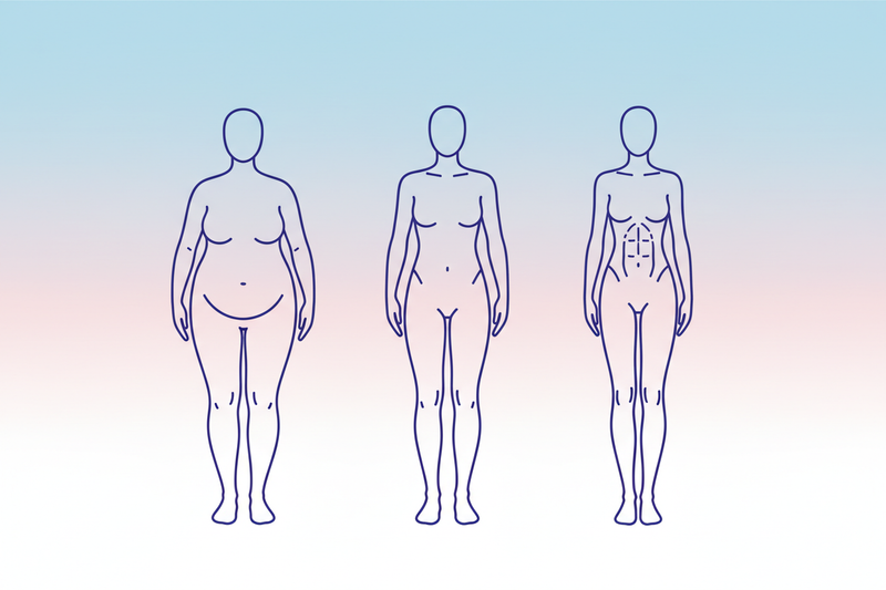 Obese to Slim Transformation - French Palette